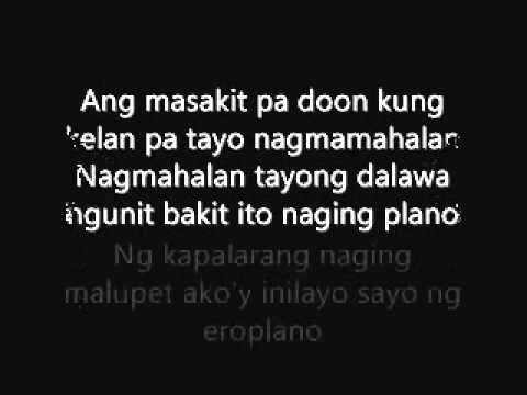 Alaala na lang by:hambog ng sagpro w/lyrics