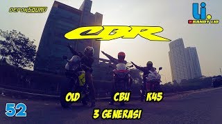 Sunmori Honda CBR 150 3 Generasi CBR Old, CBU, K45 #cinematicmotorcyclevideo