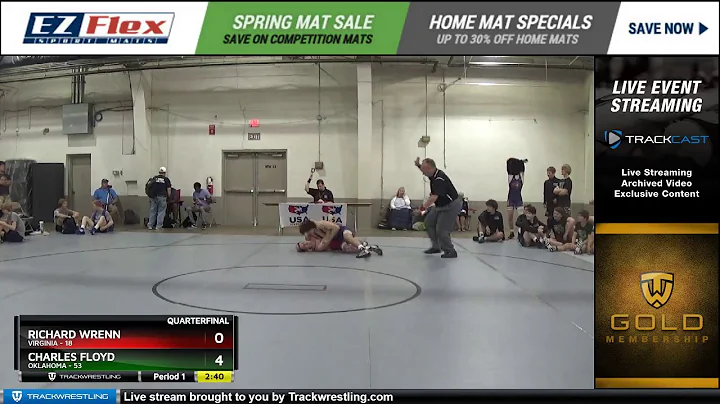 160 Richard Wrenn Virginia vs Charles Floyd Oklaho...