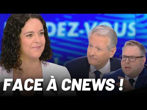 Manon Aubry face à Cnews !