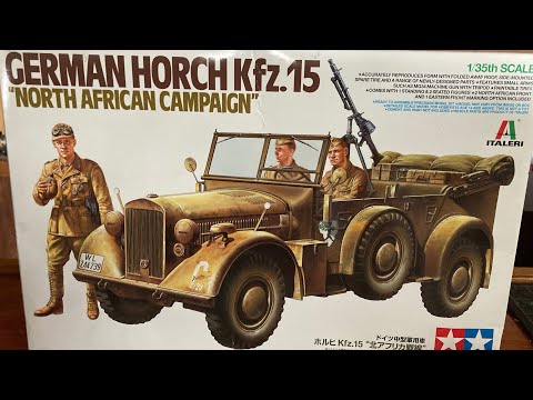 Kit Modèle Réduit Eduard 1:35 Horch 15 - Voiture Militaire, Référence 35114, Neuf