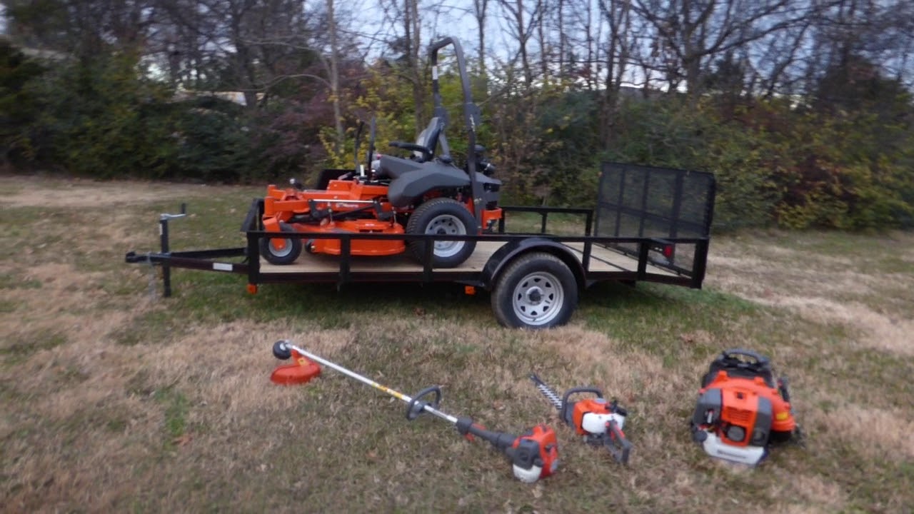 Husqvarna PZT60 Kawa Zero Turn Mower Utility Closeout Pack YouTube