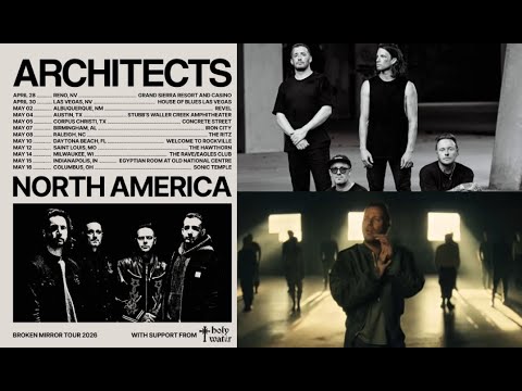 Architects U.S. 2026 Tour w/ Holywatr - dates/venues