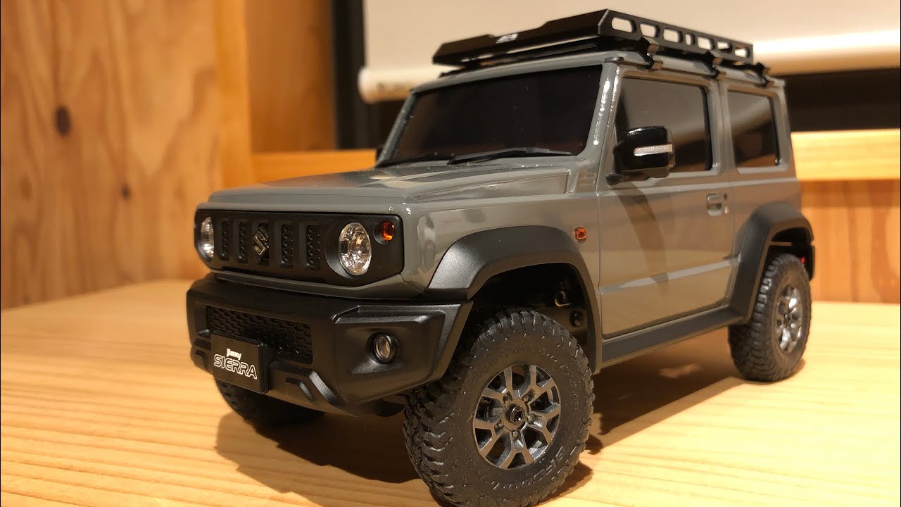 京商 ミニッツ4x4 スズキ ジムニーシエラ JB74 ミディアムグレー 開封