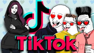 SIMPING A Tik Tok Egirl Be Like (Tiktok Meme)