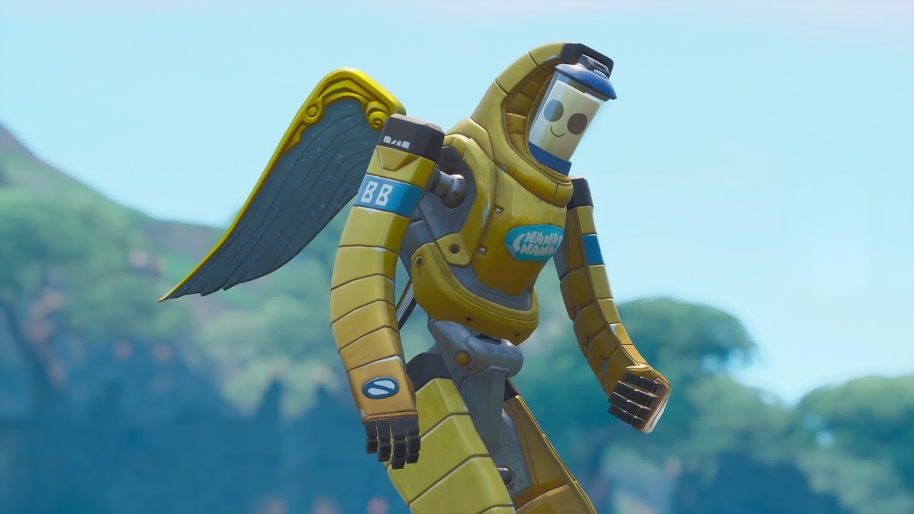VICTORIA con NUEVA SKIN *B-1000* en FORTNITE! (Banana del Futuro) Temporada X -RoEssYT