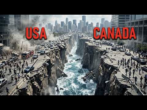The strange reason why the U.S.-Canada border remains so deserted