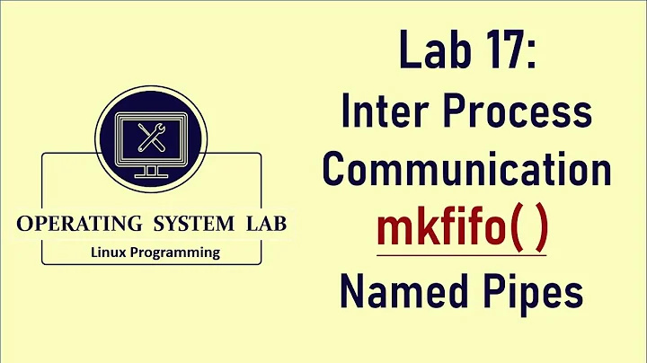 Program for Inter-Process Communication using named pipes || mkfifo