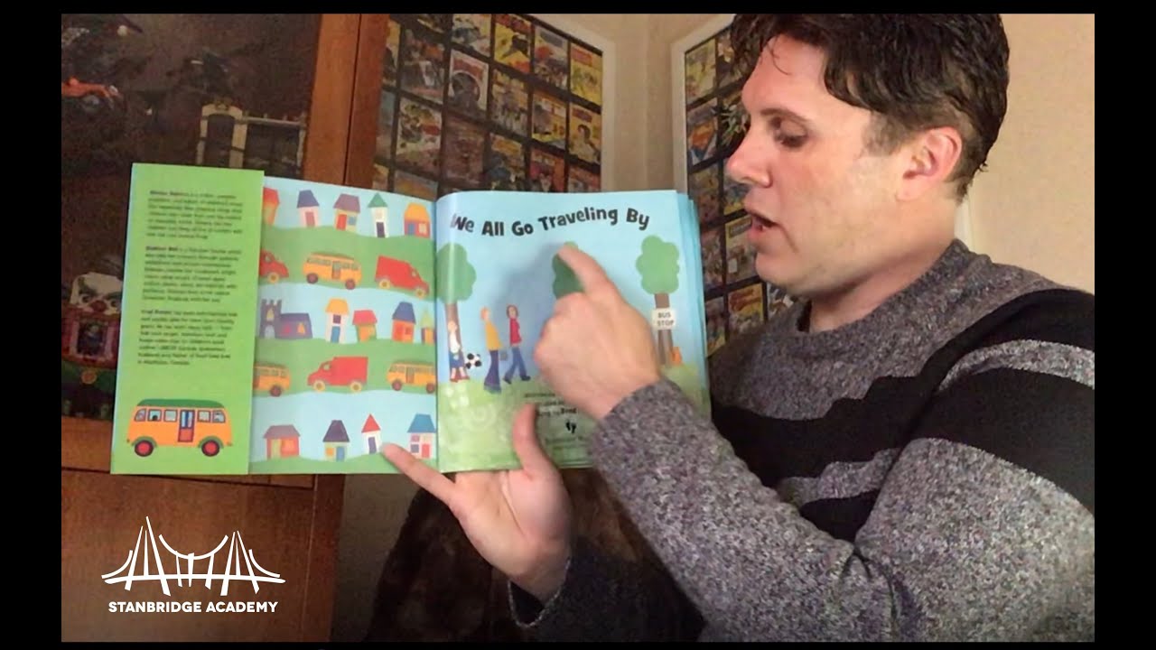 Sing Along | Read Aloud - We All Go Traveling By | Blue Zone