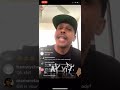 Gillie da king and wife have heated argument on Instagram live