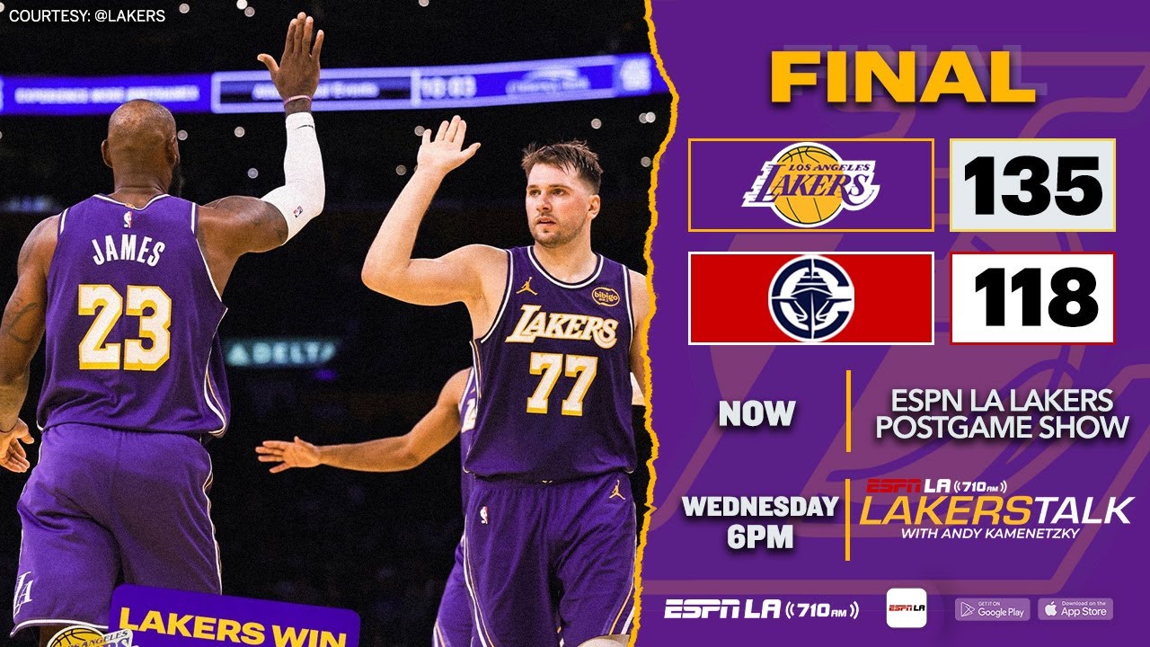 Luka, AR & LeBron Lead The Lakers Past Cross-Town Rival Clippers! 🔥 - ESPN LA Lakers Postgame Show