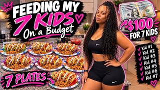 I Had ONLY $100 to Feed 7 Kids… THIS IS WHAT I MADE! 😳