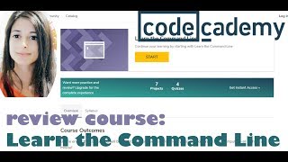 Learn the Command Line | Codecademy | Reviewing online tech courses