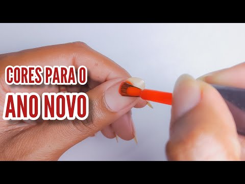 Vídeo: Ideias interessantes de manicure para o ano novo de 2020