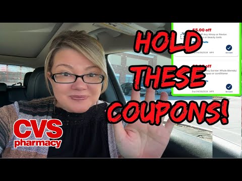 CVS STOP & WATCH | HOLD THESE COUPONS 🚨