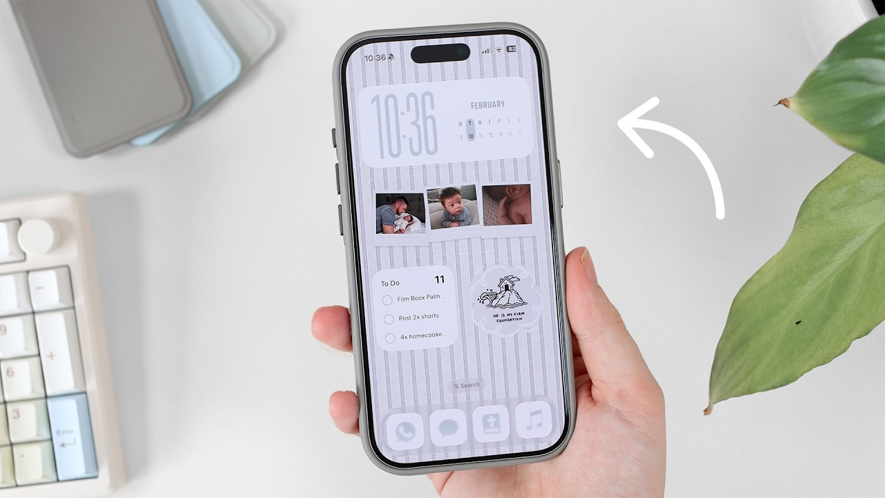 ☁️🩵 My 2026 iPhone Setup | iOS 26 customisation