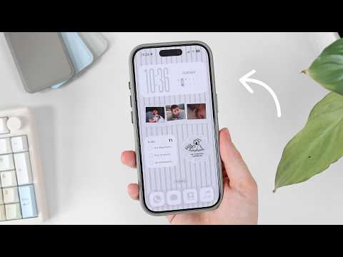 ☁️🩵 My 2026 iPhone Setup | iOS 26 customisation