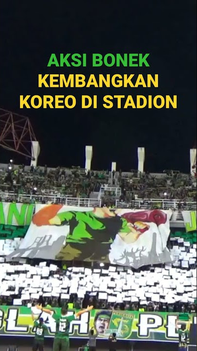 Aksi Bonek yang Makin Kreatif di Stadion Bikin Semua Orang Kagum
