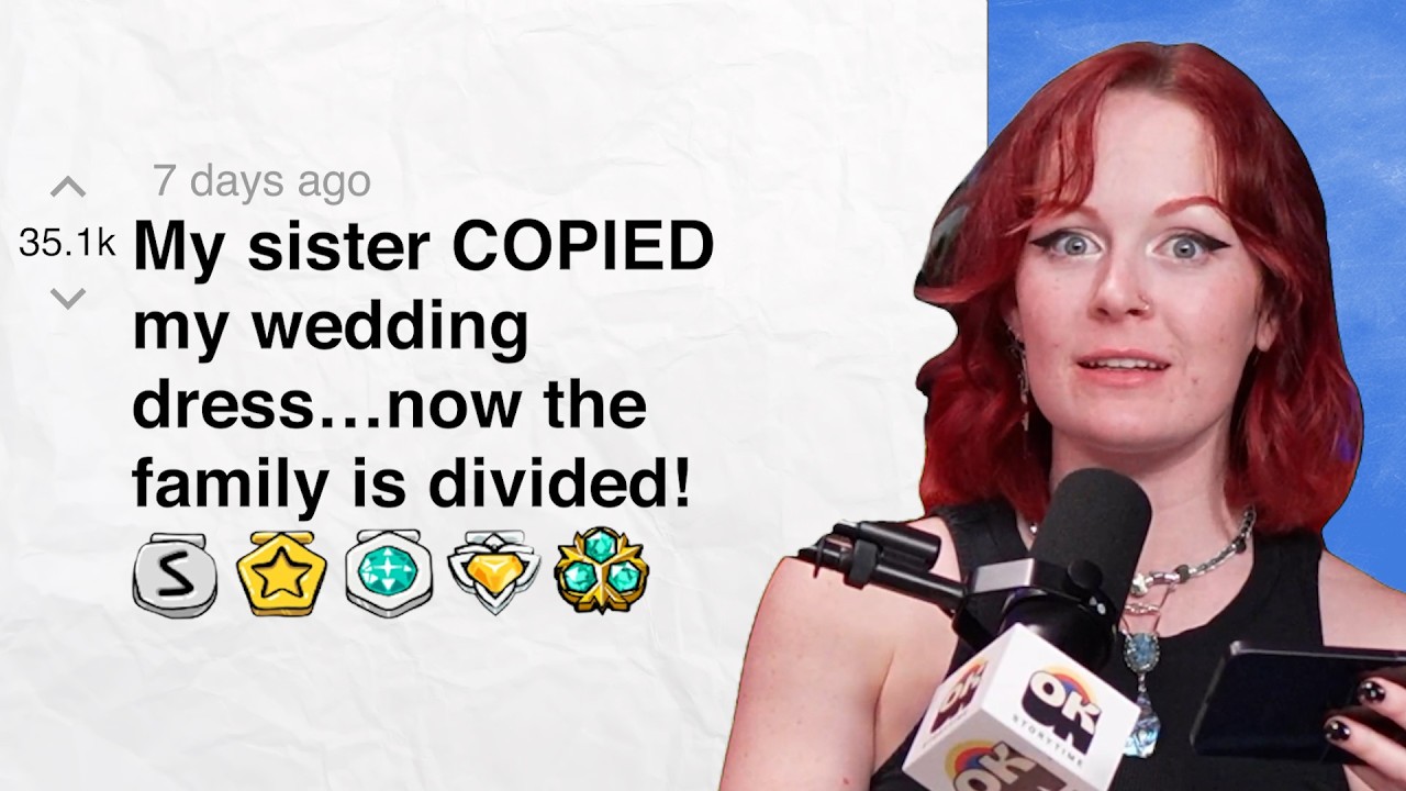 My sister COPIED my wedding dress…now the family is divided! | Reddit Stories