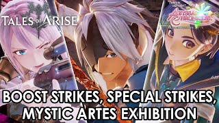 Tales of Arise - All Boost Strikes, Special Strikes and Mystic Artes Exhibition (SPOILERS!) [PS5]