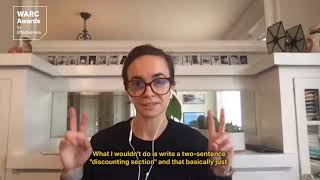 Tips & Tricks for entering the WARC Awards for Effectiveness, with Agathe Guerrier