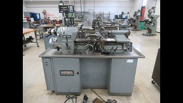 Hardinge Super Precision HLV-H Toolroom Lathe w/ Fagor 2-Axis Digital Readout, Inch Threading & More