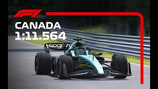 Assetto Corsa VRC F1 2022 canada HOTLAP