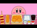 Kirby animation  chicken mukbang complete edition