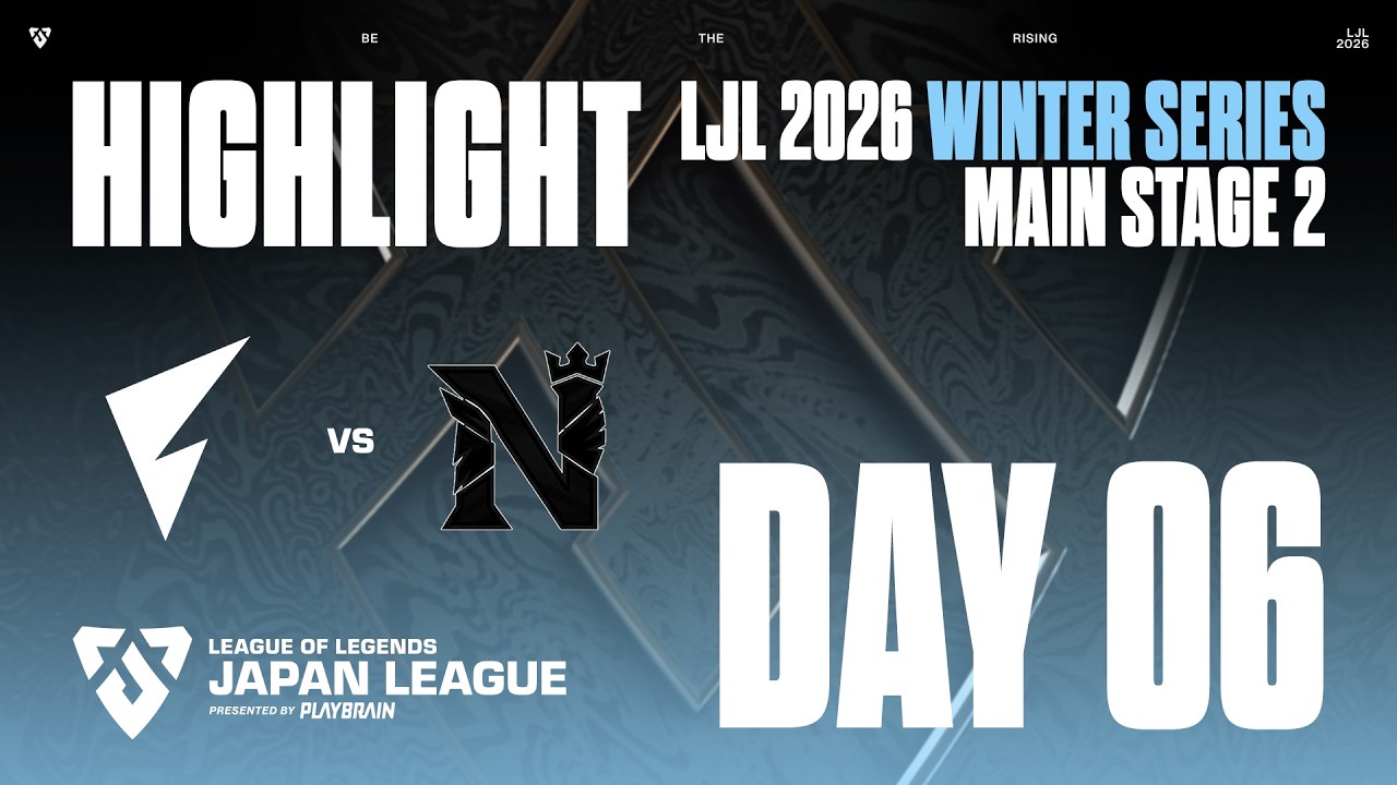 FL vs NX ‐ HIGHLIGHT ‐ LJL 2026 Winter MainStage 2 DAY 6 Match 2