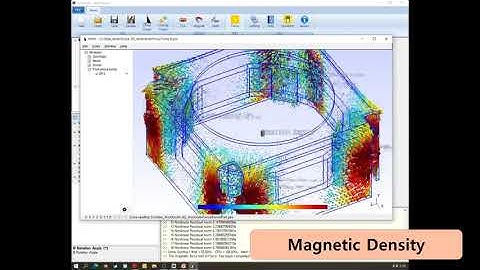 Free 3D magnetic simulation for an Auto-Focus Actuator(Open Source, V1.2)