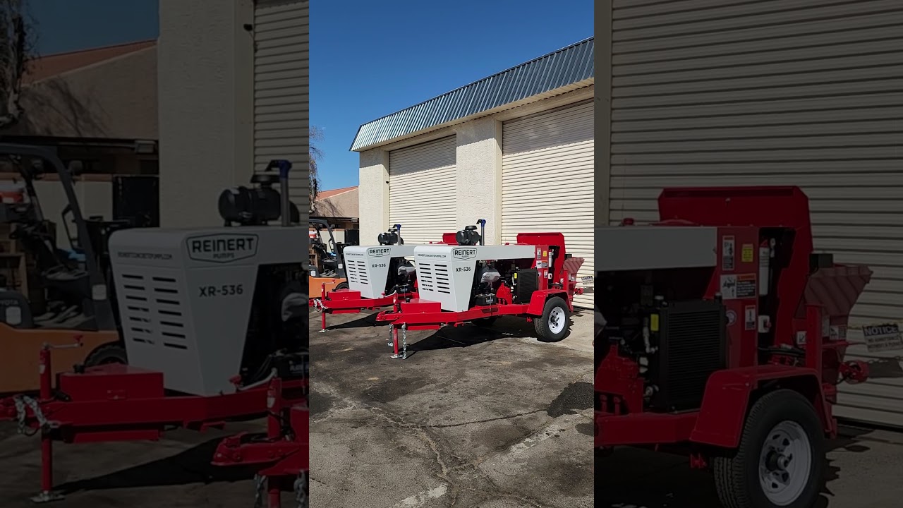 Action Concrete Pumpin Supply ReinertXR536 Concrete Pump sale@480 907 7315 www.concretepumpsales.com