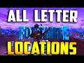 Where Are All The Letters In Fortnite