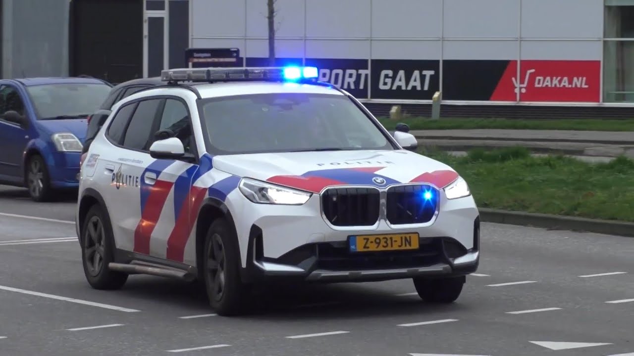 [Rijopleiding] 2x Politie BMW X1 met spoed in Groningen