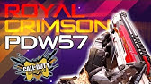 Call Of Duty Mobile Pdw 57 Royal Crimson Gameplay Youtube
