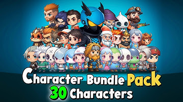 Character Bundle Pack 30 || Spriter || #2dcharacteranimation #2dcharacter #2dcharacterdesign