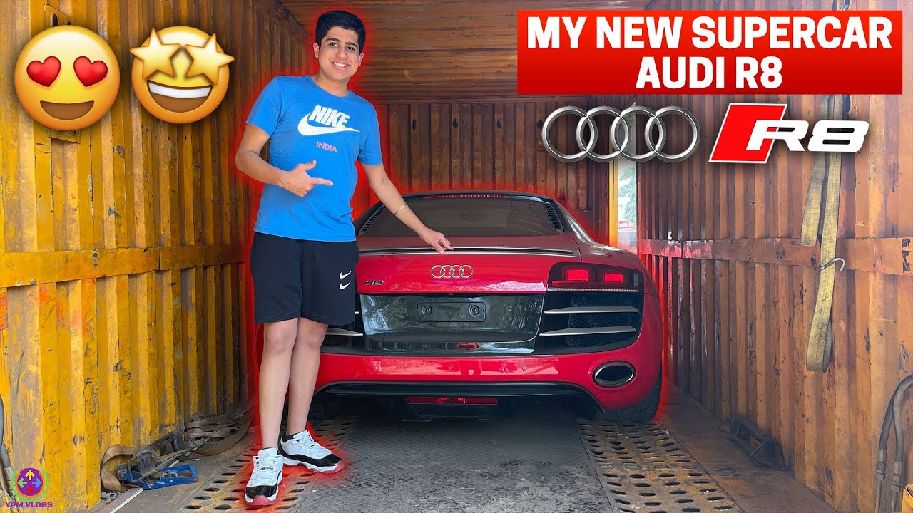 My New SuperCar - Audi R8 V10 !! 😍🔥