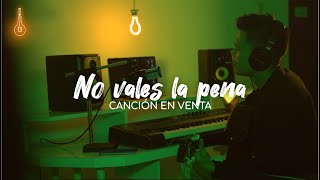 Video thumbnail of "Beat + Letra - Ranchera con Trap Estilo Christian Nodal "NO VALES LA PENA | EN VENTA"