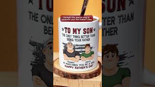 Proud Of My Son Be A Dad - Personalized Custom 3D Inflated Effect Mug | A Gift Every Father And Son