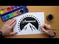 How to draw a Paramount logo