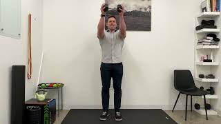 Single Dumbbell Curl to Diagonal Press