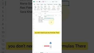&quot;Excel reads your mind?! 😲 Try Flash Fill!&quot;   #excel #exceltips #exceltricks