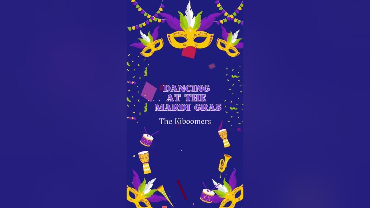 Dancing At The Mardi Gras | The Kiboomers #shorts