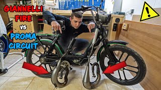 PROMA CIRCUIT vs GIANNELLI FIRE 🔥 su 65cc DR! TOP SPEED + 0-60Km/h CONFRONTO FRA MARMITTE