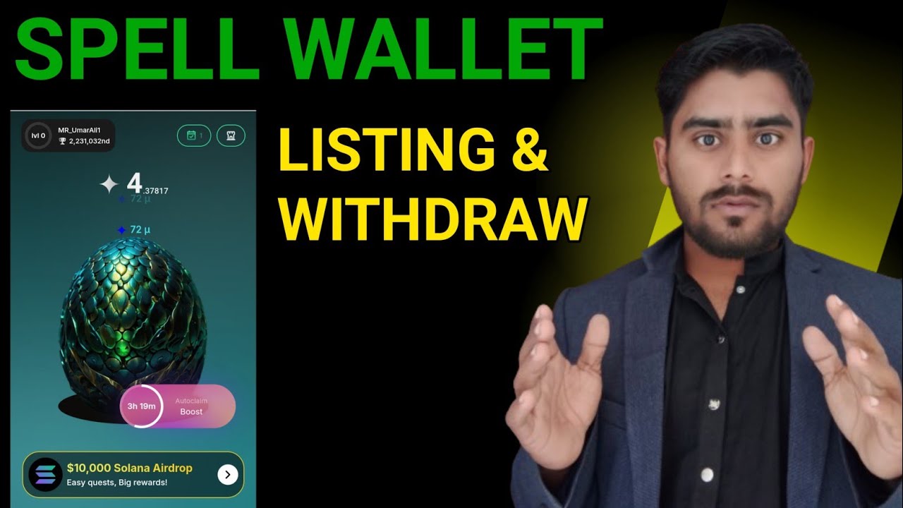 Spell Coin Spell Wallet Airdrop Listing | Spell Wallet Coin New Update | Spell ...