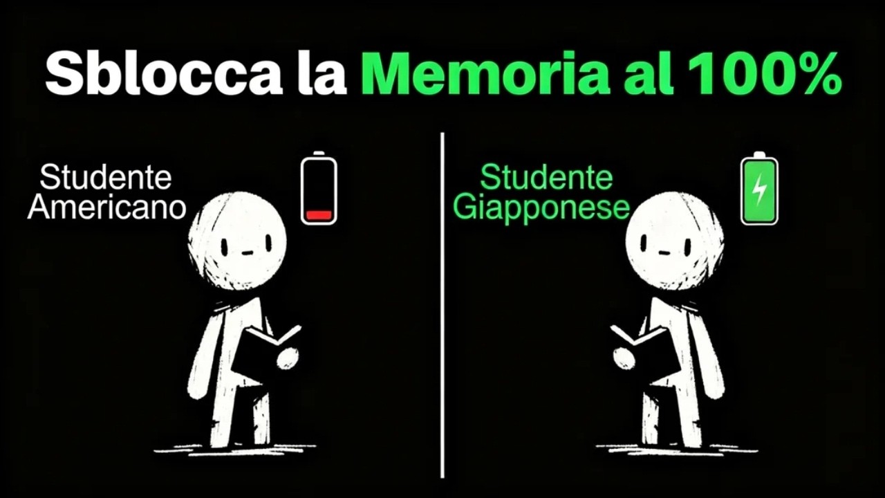 Come ricordare TUTTO come gli studenti giapponesi (e come puoi farlo anche tu)