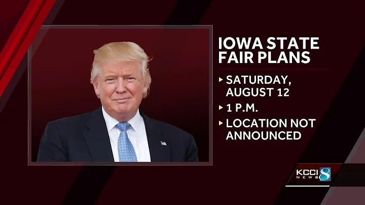 Donald Trump to return to Iowa State Fair