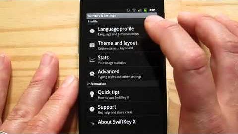 SwiftKey X hands-on