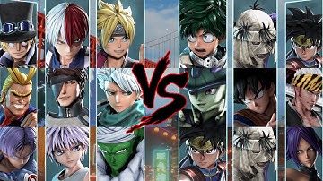 Jump Force Random Battles - Epic Fight Battle !! | Jump Force Ultimate Edition  | 4K 60fps