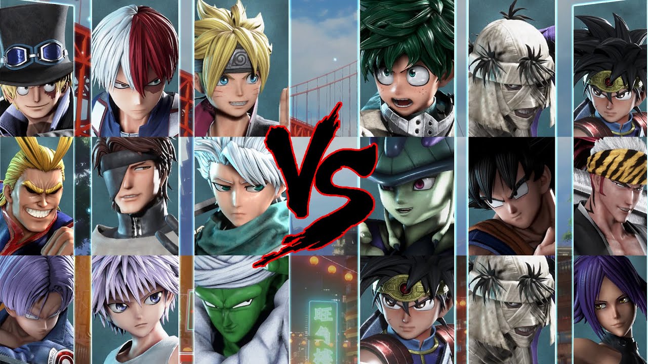 Jump Force Random Battles - Epic Fight Battle !! | Jump Force Ultimate Edition  | 4K 60fps