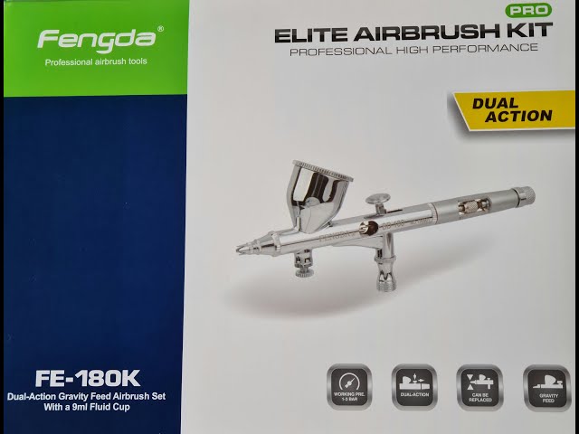 Quick Look Review* Fengda FE-180K - Can a Sub £30 Airbrush Really Be Worth  Buying? 